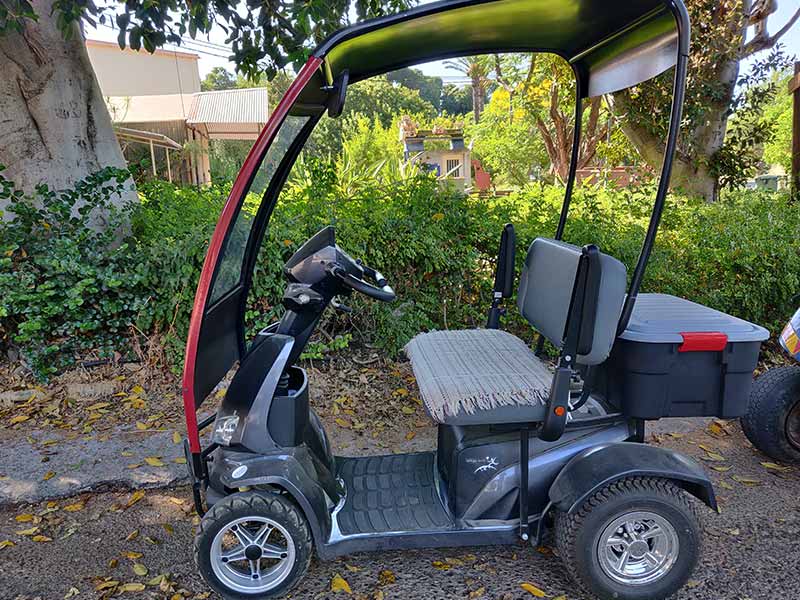 איך להעמיס קלנועית לרכב